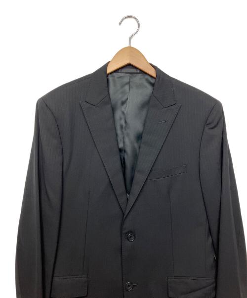 BURBERRY BLACK LABEL（バーバリーブラックレーベル）BURBERRY BLACK LABEL (バーバリーブラックレーベル) セットアップスーツ ブラック サイズ:42Lの古着・服飾アイテム