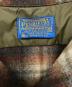 中古・古着 PENDLETON (ペンドルトン) 70sオンブレチェックウールシャツ ブラウン サイズ:XL：30000円