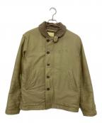 NAVY DEPARTMENTネイビーデパートメント）の古着「デッキジャケット」｜カーキ