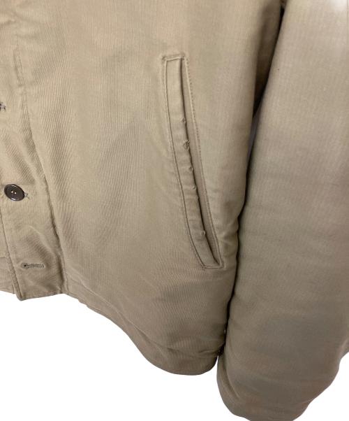 NAVY DEPARTMENT（ネイビーデパートメント）NAVY DEPARTMENT (ネイビーデパートメント) デッキジャケット カーキ サイズ:Mの古着・服飾アイテム