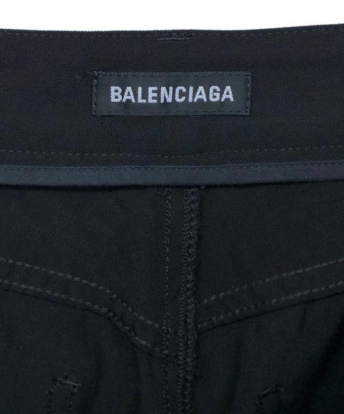 BALENCIAGA（バレンシアガ）BALENCIAGA (バレンシアガ) スラックス ブラック サイズ:44の古着・服飾アイテム