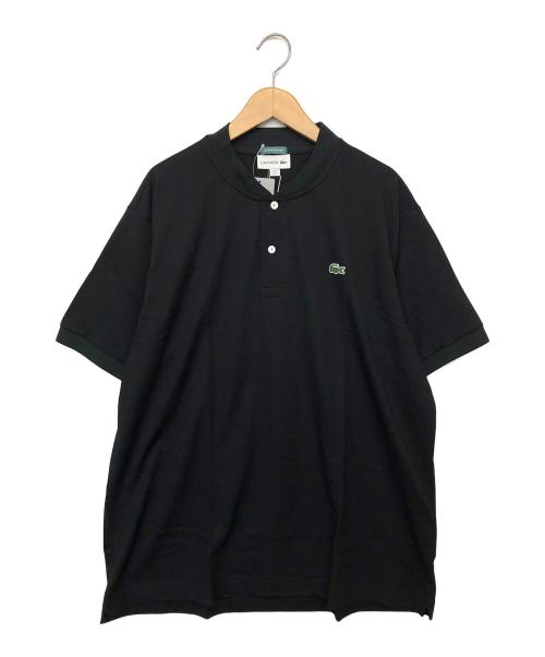 LACOSTE（ラコステ）LACOSTE (ラコステ) ヘンリネックカットソー ブラック サイズ:005 未使用品の古着・服飾アイテム