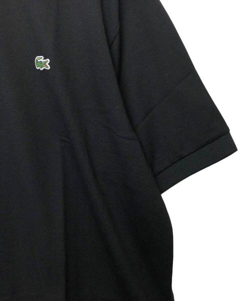 LACOSTE（ラコステ）LACOSTE (ラコステ) ヘンリネックカットソー ブラック サイズ:005 未使用品の古着・服飾アイテム