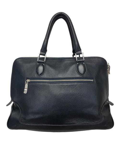 PELLE MORBIDA（ペッレモルビダ）PELLE MORBIDA (ペッレモルビダ) ボストンバッグ ネイビーの古着・服飾アイテム