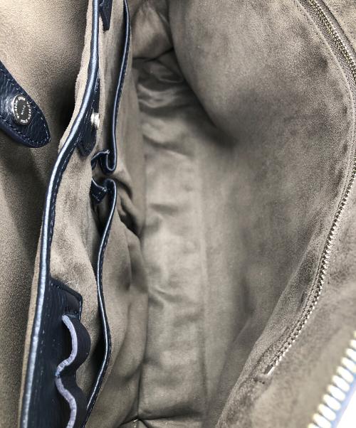 PELLE MORBIDA（ペッレモルビダ）PELLE MORBIDA (ペッレモルビダ) ボストンバッグ ネイビーの古着・服飾アイテム