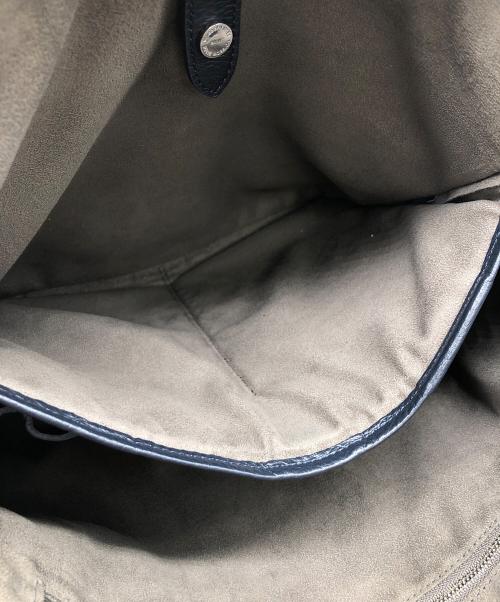 PELLE MORBIDA（ペッレモルビダ）PELLE MORBIDA (ペッレモルビダ) ボストンバッグ ネイビーの古着・服飾アイテム