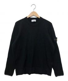 STONE ISLAND（ストーンアイランド）の古着「クルーネックニット」｜ブラック