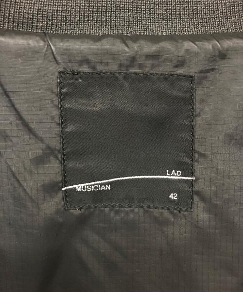 LAD MUSICIAN（ラッドミュージシャン）LAD MUSICIAN (ラッドミュージシャン) ブルゾン ブラック サイズ:42の古着・服飾アイテム