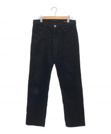 COMOLI（コモリ）の古着「コーデュロイパンツ」｜ブラック