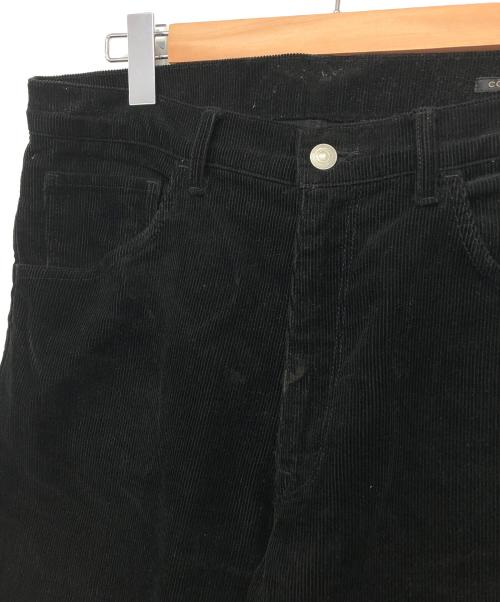 COMOLI（コモリ）COMOLI (コモリ) コーデュロイパンツ ブラック サイズ:4の古着・服飾アイテム