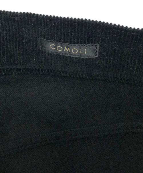 COMOLI（コモリ）COMOLI (コモリ) コーデュロイパンツ ブラック サイズ:4の古着・服飾アイテム