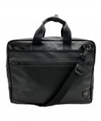 PORTERポーター）の古着「クラウド　2WAYブリーフケース」｜ブラック