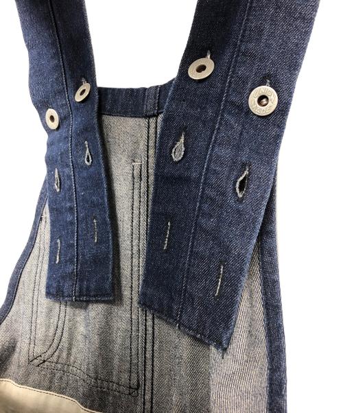 WHITEFIELD（ホワイトフィールド）WHITEFIELD (ホワイトフィールド) オーバーオール ネイビー サイズ:Sの古着・服飾アイテム