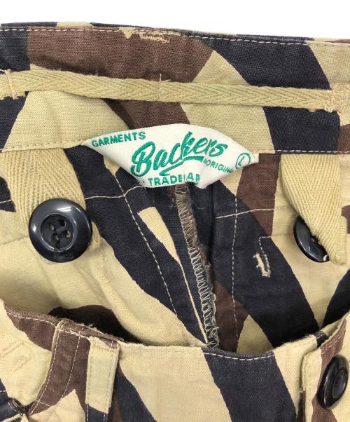 BACKERS（バッカーズ）BACKERS (バッカーズ) ミリタリーパンツ カーキ サイズ:Lの古着・服飾アイテム