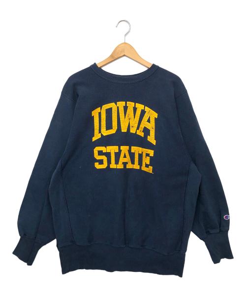 Champion REVERSE WEAVE（チャンピオン リバース ウィーブ）Champion REVERSE WEAVE (チャンピオン リバース ウィーブ) Champion REVERSE WEAVE ネイビー サイズ:XLの古着・服飾アイテム