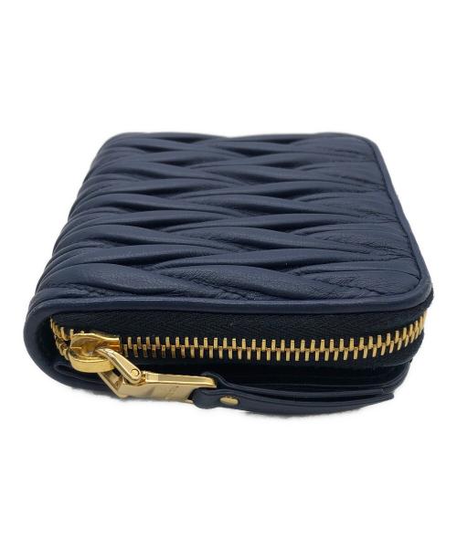 MIU MIU（ミュウミュウ）MIU MIU (ミュウミュウ) 5ML522 ネイビーの古着・服飾アイテム