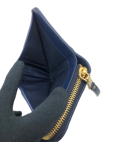 MIU MIU（ミュウミュウ）MIU MIU (ミュウミュウ) 5ML522 ネイビーの古着・服飾アイテム