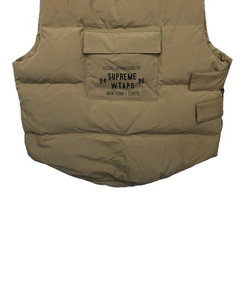 WTAPS（ダブルタップス）WTAPS (ダブルタップス) SUPREME (シュプリーム) TACTICAL DOWN VEST コヨーテブラウン サイズ:Mの古着・服飾アイテム