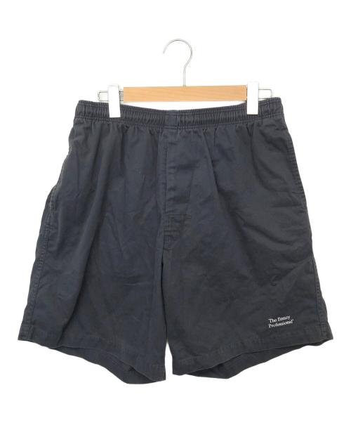 The Ennnoy Professional（ザ エンノイ プロフェッショナル）The Ennnoy Professional (ザ エンノイ プロフェッショナル) COTTON EASY SHORTS グレー サイズ:Lの古着・服飾アイテム