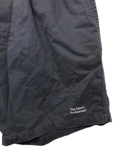The Ennnoy Professional（ザ エンノイ プロフェッショナル）The Ennnoy Professional (ザ エンノイ プロフェッショナル) COTTON EASY SHORTS グレー サイズ:Lの古着・服飾アイテム