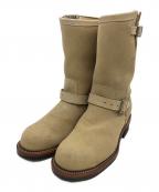 CHIPPEWAチペワ）の古着「エンジニアブーツ」｜ベージュ