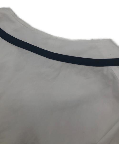 GANRYU（ガンリュウ）GANRYU (ガンリュウ) ベースボールシャツ ホワイト サイズ:Mの古着・服飾アイテム