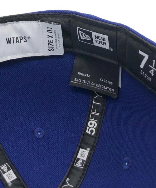 New Era（ニューエラ）New Era (ニューエラ) WTAPS (ダブルタップス) WTAPS　キャップ ブルー サイズ:7 1/4の古着・服飾アイテム