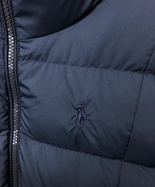 POLO RALPH LAUREN（ポロ・ラルフローレン）POLO RALPH LAUREN (ポロ・ラルフローレン) ダウンベスト ネイビー サイズ:XSの古着・服飾アイテム