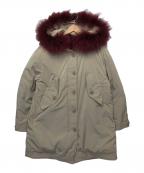 FREEDOMDAYフリーダムデイ）の古着「ダウンジャケット」｜ベージュ