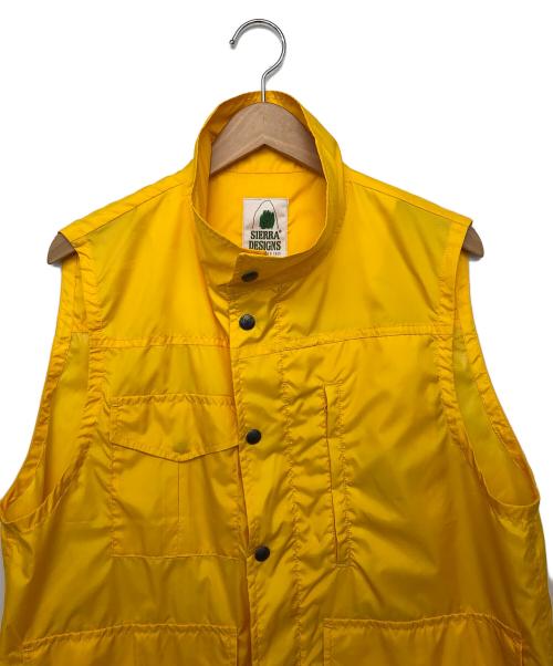 SIERRA DESIGNS（シエラデザインズ）SIERRA DESIGNS (シエラデザインズ) BEAMS PLUS (ビームスプラス) PANAMINT VEST イエロー サイズ:Sの古着・服飾アイテム