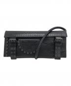 Yves Saint Laurentイヴサンローラン）の古着「ショルダーバッグ」｜ブラック