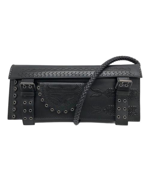 Yves Saint Laurent（イヴサンローラン）Yves Saint Laurent (イヴサンローラン) ショルダーバッグ ブラックの古着・服飾アイテム