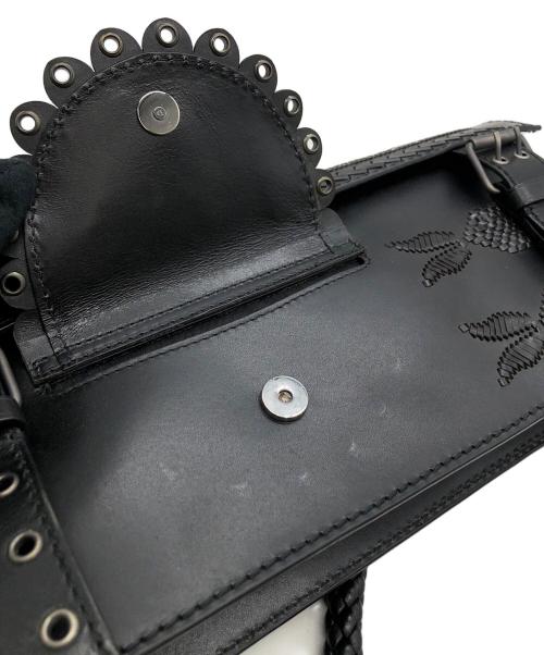 Yves Saint Laurent（イヴサンローラン）Yves Saint Laurent (イヴサンローラン) ショルダーバッグ ブラックの古着・服飾アイテム