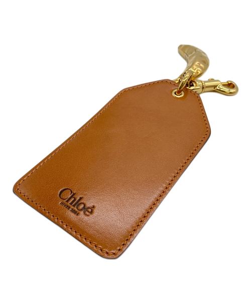 Chloe（クロエ）Chloe (クロエ) バッグチャーム ブラウンの古着・服飾アイテム