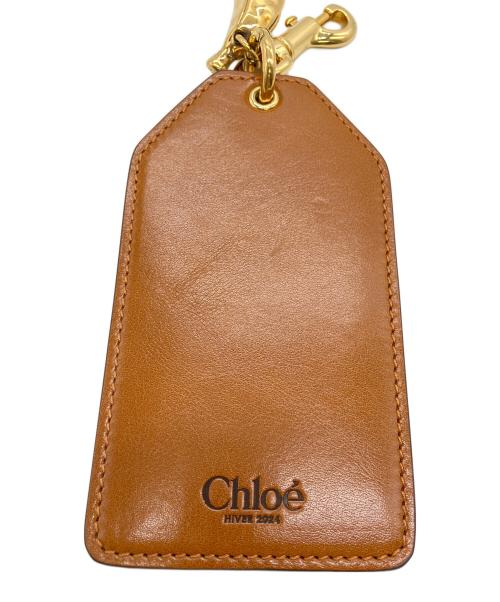 Chloe（クロエ）Chloe (クロエ) バッグチャーム ブラウンの古着・服飾アイテム
