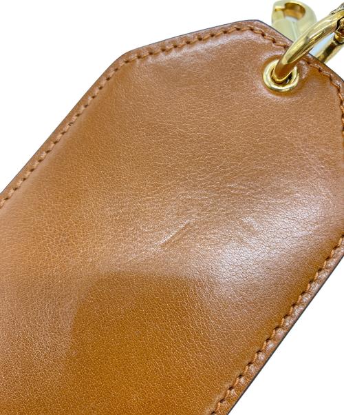 Chloe（クロエ）Chloe (クロエ) バッグチャーム ブラウンの古着・服飾アイテム