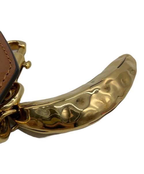 Chloe（クロエ）Chloe (クロエ) バッグチャーム ブラウンの古着・服飾アイテム