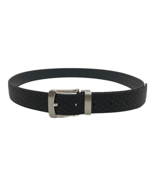 印傳屋（インデンヤ）印傳屋 (インデンヤ) ベルト ブラックの古着・服飾アイテム