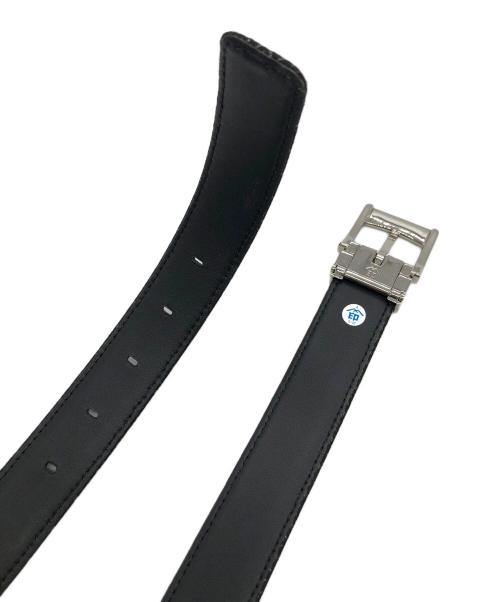 印傳屋（インデンヤ）印傳屋 (インデンヤ) ベルト ブラックの古着・服飾アイテム