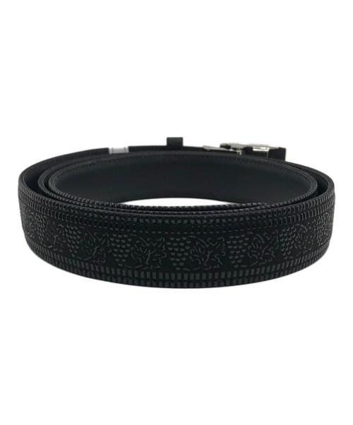 印傳屋（インデンヤ）印傳屋 (インデンヤ) ベルト ブラックの古着・服飾アイテム