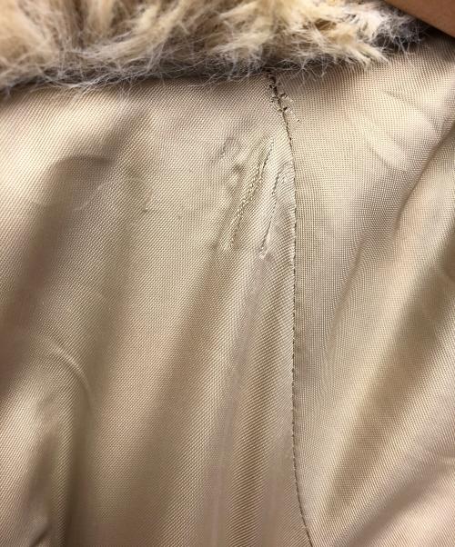 e/s（エマスライ）E/S (エマスライ) 030FAA01-4380　ファージャケット ベージュ サイズ:FREEの古着・服飾アイテム