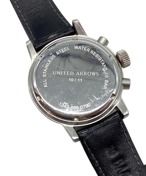 UNITED ARROWS（ユナイテッドアローズ）UNITED ARROWS (ユナイテッドアローズ) 腕時計 ブラックの古着・服飾アイテム