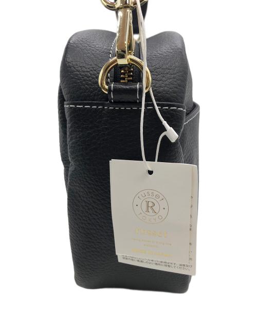 russet（ラシット）russet (ラシット) ショルダーバッグ ブラック 未使用品の古着・服飾アイテム