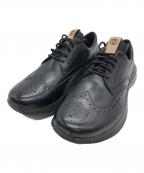 COLE HAANコールハーン）の古着「ウィングチップシューズ」｜ブラック