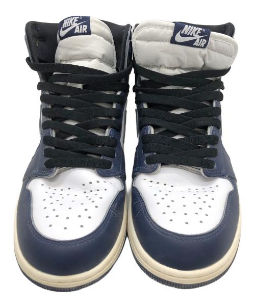 NIKE（ナイキ）NIKE (ナイキ) AIR JORDAN 1 HIGH OG DZ5485-401 ネイビー×ホワイト サイズ:27cmの古着・服飾アイテム