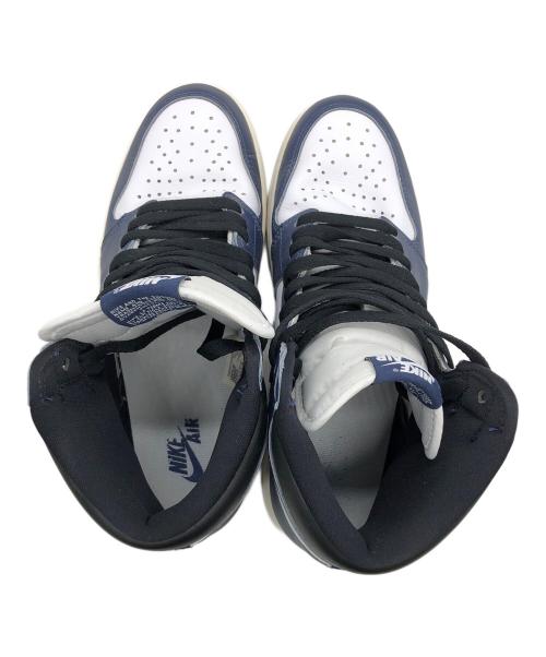 NIKE（ナイキ）NIKE (ナイキ) AIR JORDAN 1 HIGH OG DZ5485-401 ネイビー×ホワイト サイズ:27cmの古着・服飾アイテム
