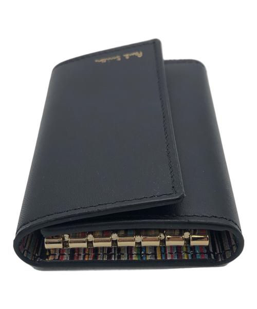 PAUL SMITH（ポールスミス）Paul Smith (ポールスミス) 6連キーケース ブラックの古着・服飾アイテム