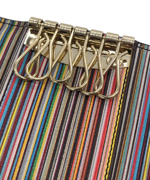 PAUL SMITH（ポールスミス）Paul Smith (ポールスミス) 6連キーケース ブラックの古着・服飾アイテム