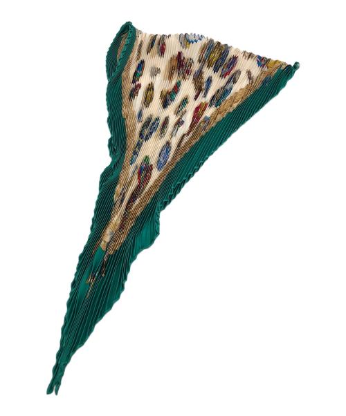 HERMES（エルメス）HERMES (エルメス) COUVEE D'HERMES グリーン×ホワイトの古着・服飾アイテム