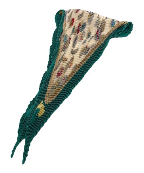 HERMES（エルメス）HERMES (エルメス) COUVEE D'HERMES グリーン×ホワイトの古着・服飾アイテム